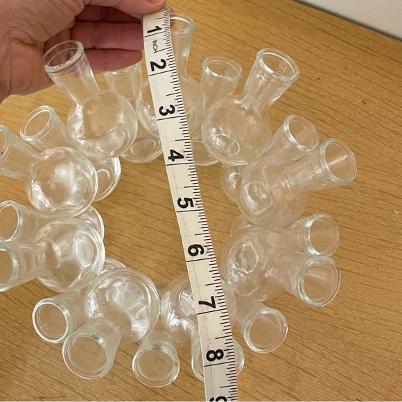 Vintage Plant Propagation Station Test Tube Beaker Bud Vase Cluster of 18 Flower - Picture 12 of 12